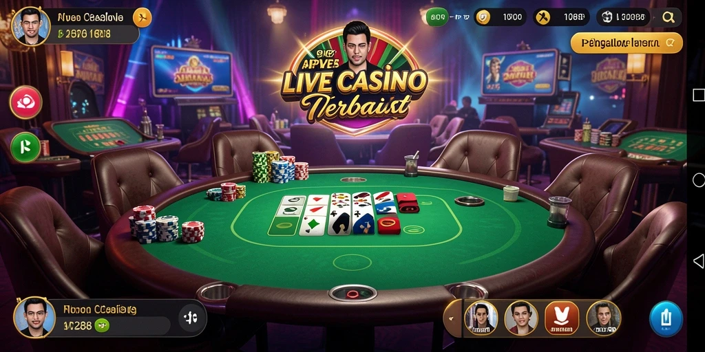 Tampilan gameplay seru pada API288 Live Casino.