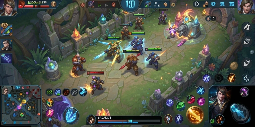 Tangkapan layar utama gameplay BADAK178 yang mendebarkan.
