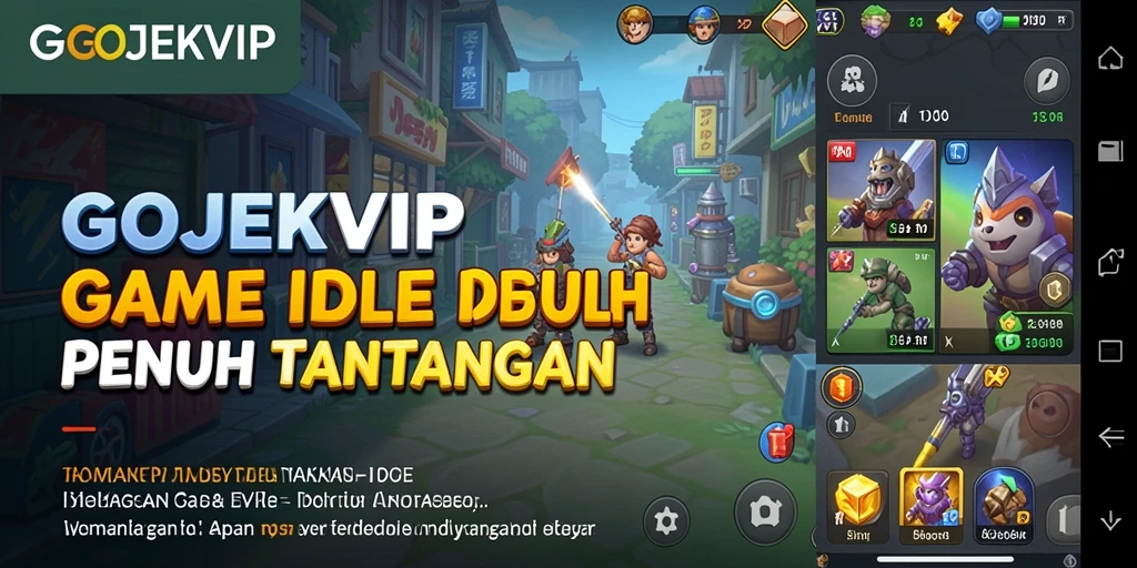 Tampilan gameplay GOJEKVIP yang menarik dan interaktif.
