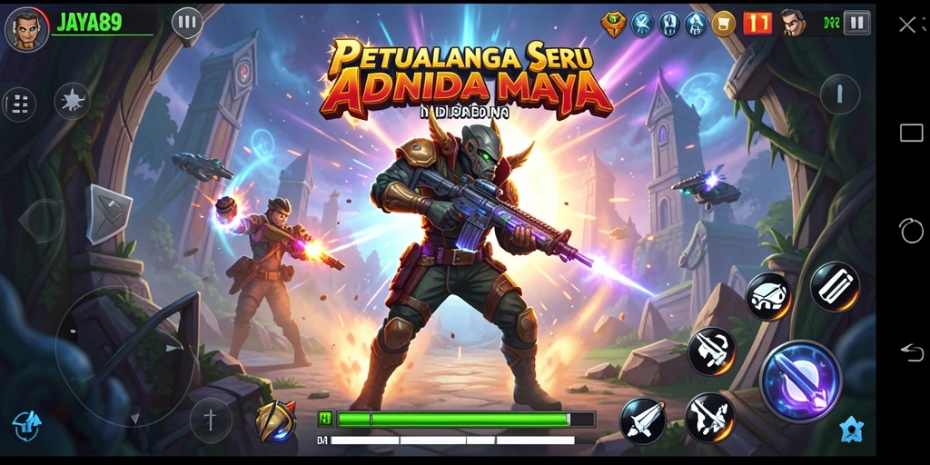Screenshot JAYA89 menampilkan aksi seru dan grafis menawan.