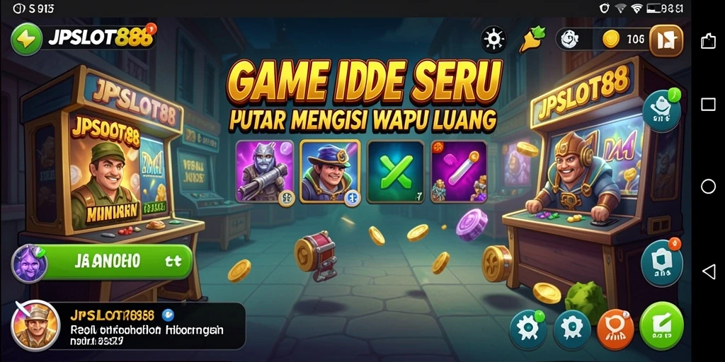 Tampilan menarik dan gameplay mengasyikkan di JPSLOT88.