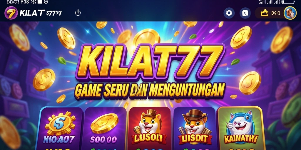 Tampilan gameplay KILAT77 yang menarik dan mengasyikkan.