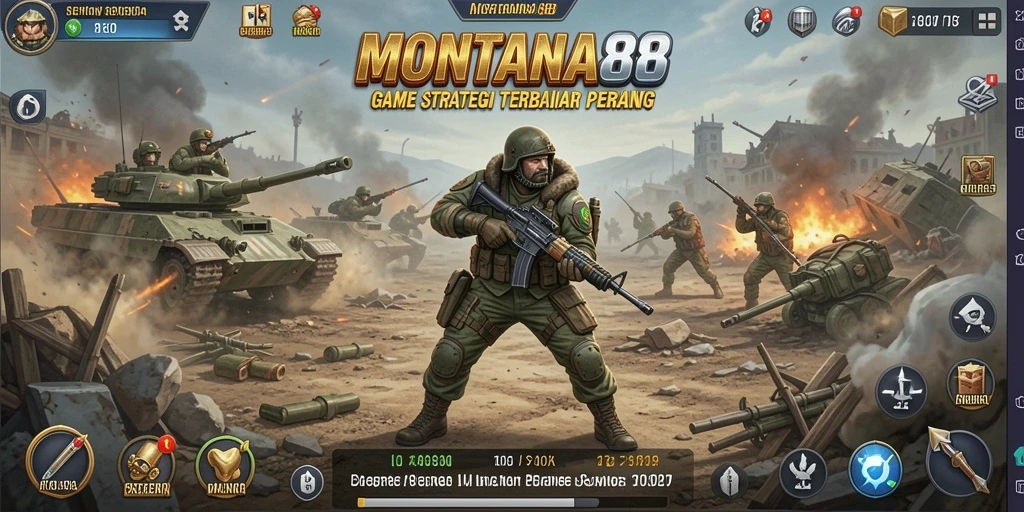 Gameplay mendebarkan di MONTANA88 dengan berbagai unit strategis.