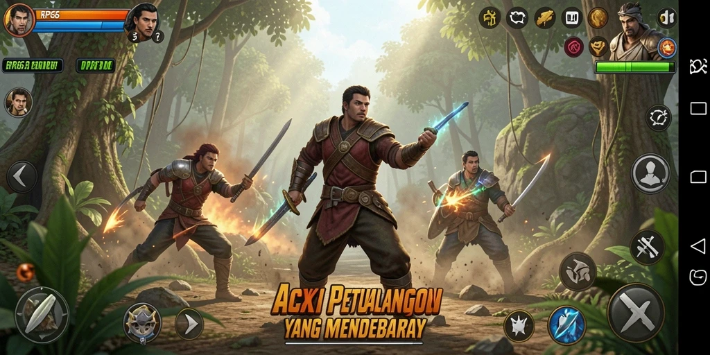 Tangkapan layar yang menampilkan aksi gameplay RP66 yang seru.