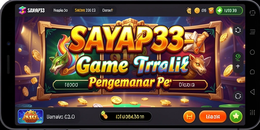 Tampilan menarik dari gameplay Slot SAYAP33 yang menegangkan.
