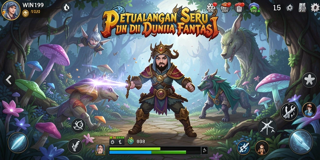 Tampilan gameplay <strong>WIN199</strong> yang menakjubkan dalam petualangan epik.